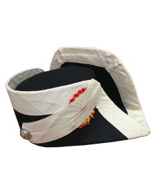 Tricornio galón blanco s. XIX