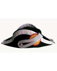 Tricornio dos picos plata