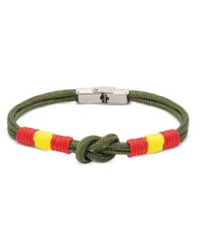 PULSERA BANDERA ESPAÑA VERDE